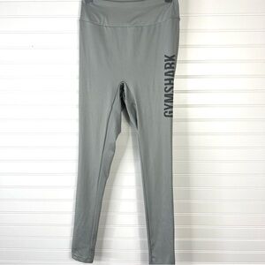 Ex GymShark Ladies GS Power Lifting Training Leggings Grey Size Large